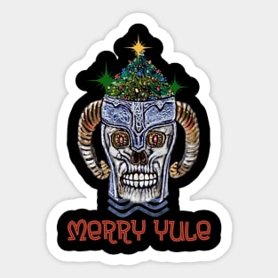 Viking Christmas Sticker